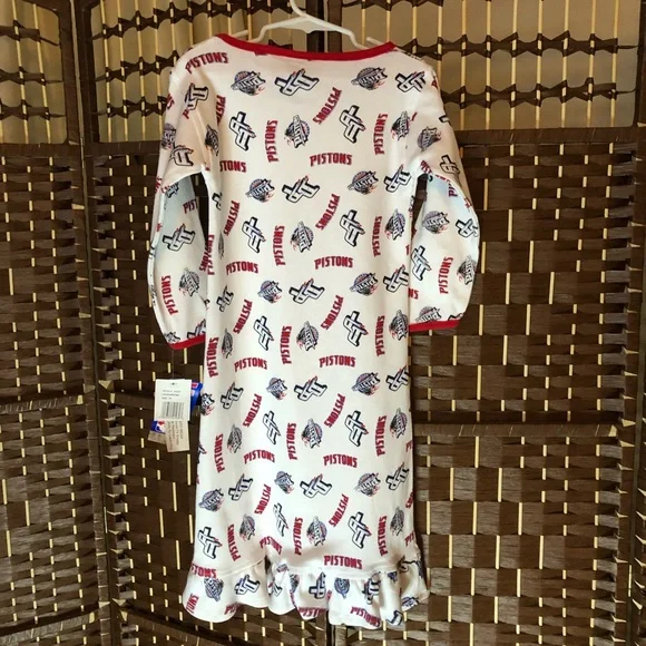 Reebok Toddler Girls Detroit Pistons Long Dress - Picture 4 of 15